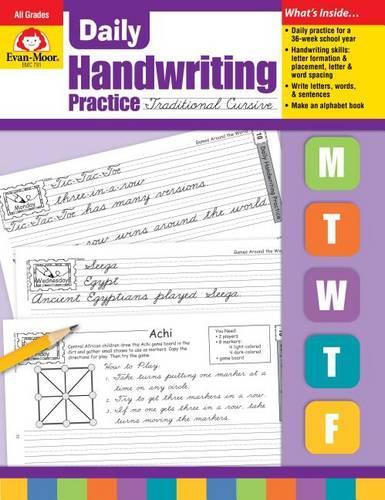Daily Handwriting Traditional Cursive Te