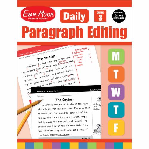 Daily Paragraph Editing Grade 3 Te
