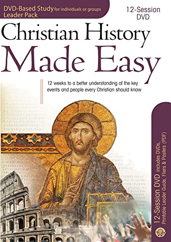 Christian History Made Easy 12-Session DVD-Based Study Leader Pack