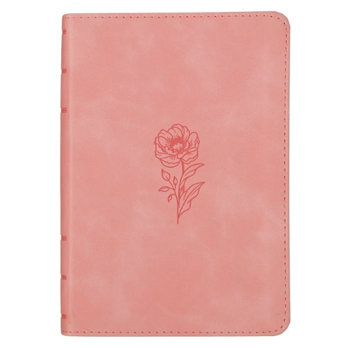 KJV Bible Compact Large Print (Faux Leather, Pink)