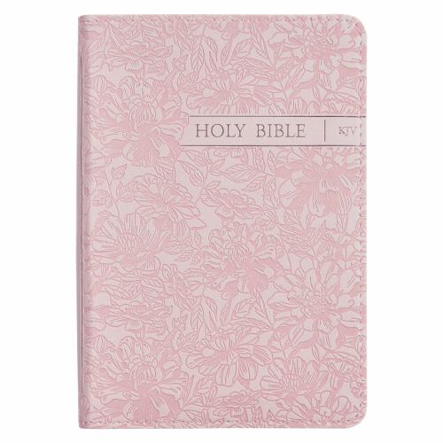KJV Bible Mini Pocket (Faux Leather, Pink)