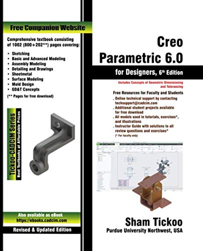 Creo Parametric 6.0 for Designers, 6th Edition