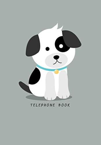 Telephone Book : Personal Telephone Number Only Book : a-Z Alphabet Index : Large Print for Elderly or Anyone Who Needs : A5 Size 5. 8 X 8. 3