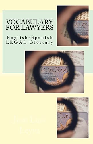 Vocabulary for Lawyers