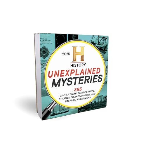 2025 History Channel Unexplained Mysteries Boxed Calendar