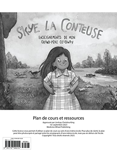 Skye la conteuse plan de cours