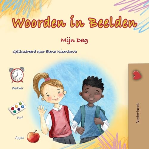 Words in Pictures - My Day (Dutch Children's Book)