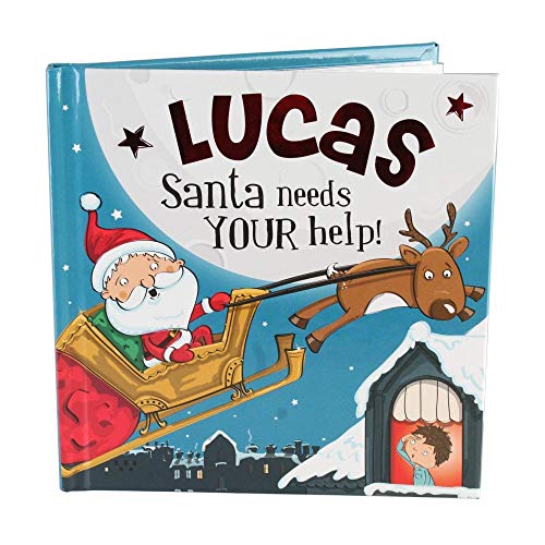 Lucas Santa Needs Your Help - H&H Personalised Christmas Storybook
