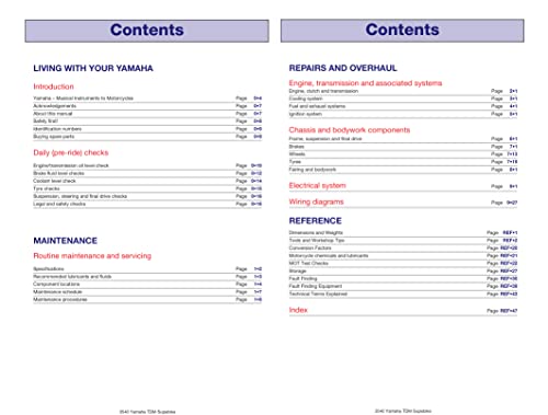 Yamaha TDM850, TRX850 & XTZ750 (89 - 99) Haynes Repair Manual