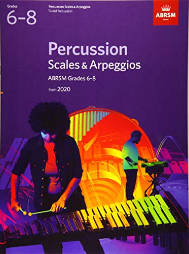 Percussion Scales & Arpeggios, ABRSM Grades 6-8