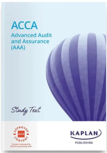 ADVANCED AUDIT AND ASSURANCE STUDY TEXT