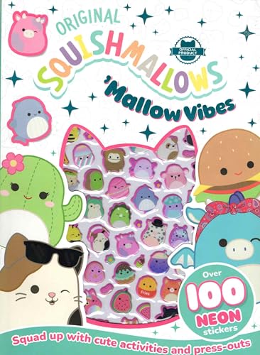 Squishmallows Sticker Book - Squishmallows 'Mallow Vibes Activity Book