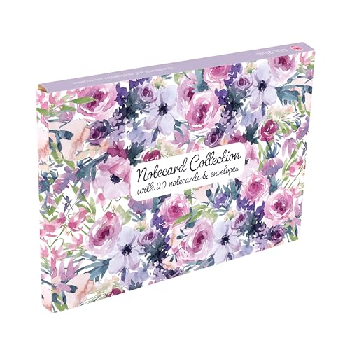 The Gifted Stationery Klimt Notecard Collection Set with 20 Blank Cards and Envelopes. 4 Unique Designs, Perfect as Thank You Cards, Birthdays, Invites and More