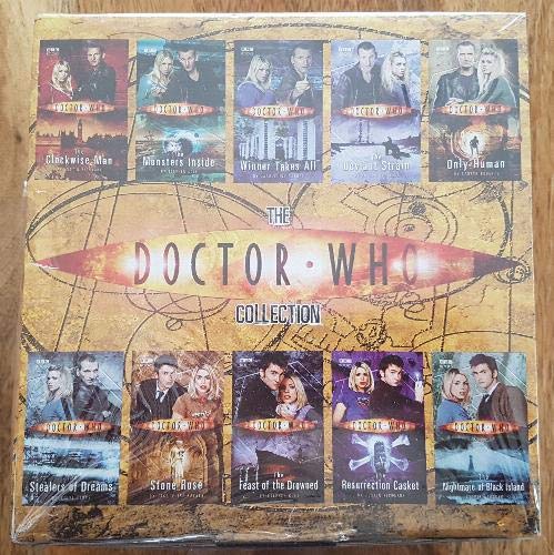 The Doctor Who Collection BBC Book Set The Nightmare of Black Island Resurrection Casket Feast of the Drowned Stone Rose Stealers of Dreams Only Human Deviant Strain Winner Takes