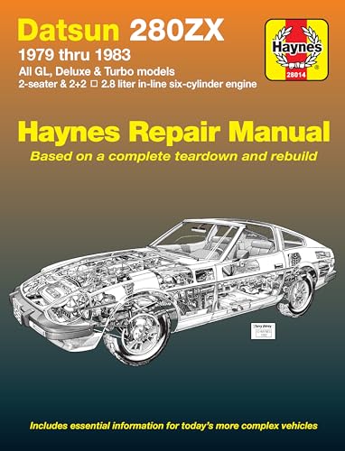 Datsun 280ZX (1979-1983) Haynes Repair Manual (USA)