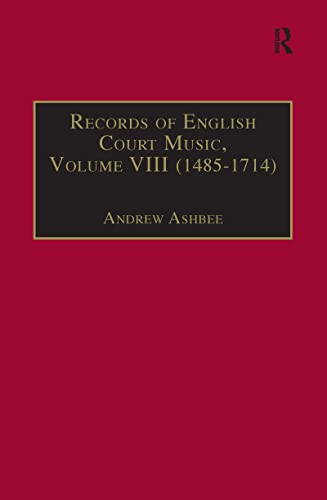 Records of English Court Music