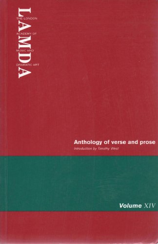 Anthology of Verse and Prose