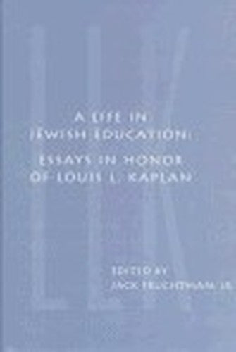 A Life in Jewish Education