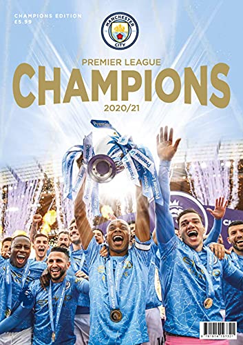 Manchester City Premier League Champions 2020/21 Magazine