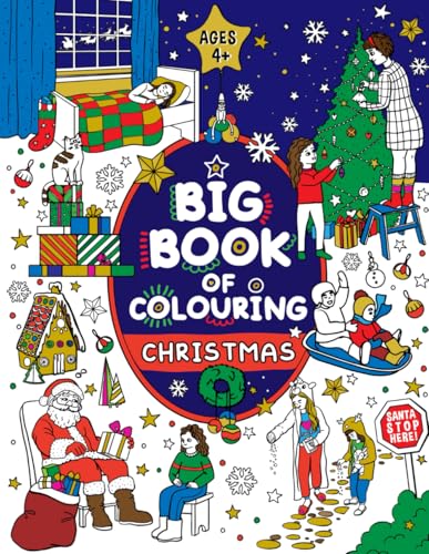British Christmas Colouring Book for Children