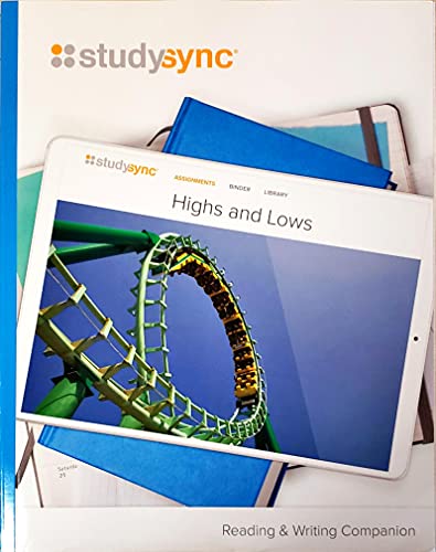 Studysync Core Ela Grade 7, Reading and Writing Companion, Unit 2