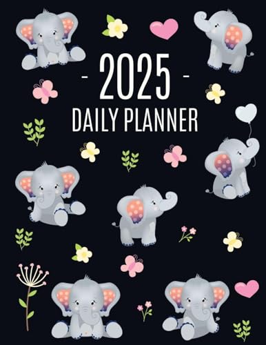 Baby Elephant Planner 2025