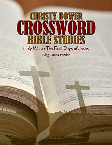 Crossword Bible Studies - Holy Week