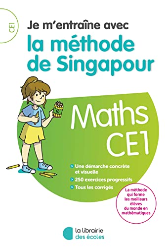 Je M'Entraine Avec la Methode de Singapour Maths Ce1 (Singapour Parascolaire)
