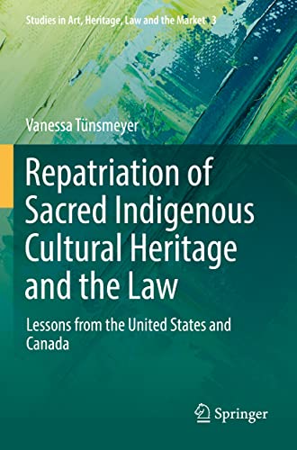 Repatriation of Sacred Indigenous Cultural Heritage and the Law