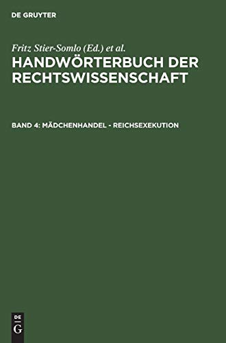 Mdchenhandel - Reichsexekution