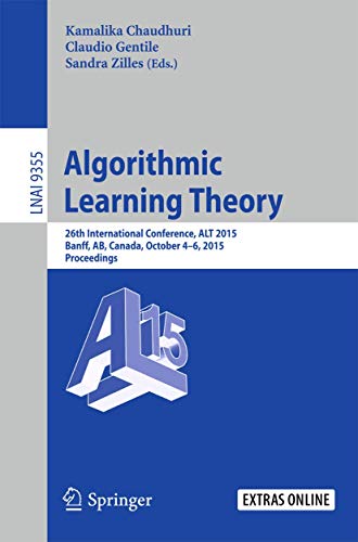 Algorithmic Learning Theory
