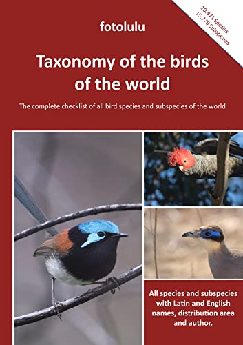 Taxonomy of the birds of the world