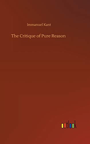 The Critique of Pure Reason