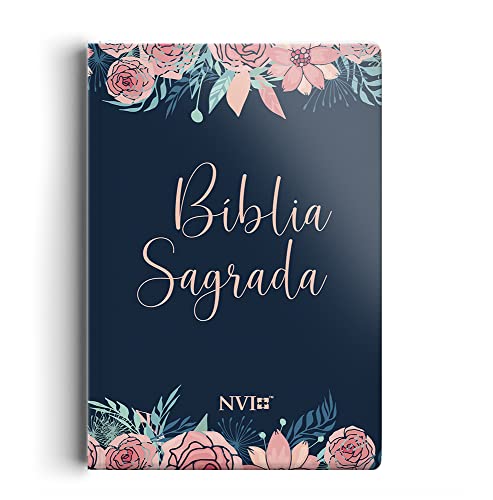 Bíblia NVI grande Novo Testamento - 2 cores capa especial rosas