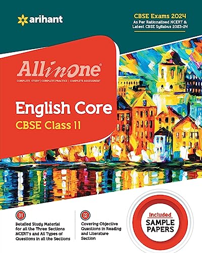 All in One Class 11th English Core for Cbse Exam 2024
