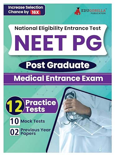 NEET PG Entrance Exam Preparation Book 2023 - 8 Full Length Mock Tests and 3 Previous Year Papers (3300 Solved Objective Questions) with Free Access to Online Tests