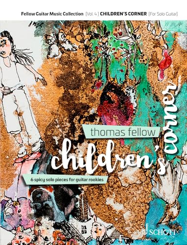 Children's Corner: 6 spicy solo pieces for guitar rookies. Vol. 4. guitar. Recueil de pièces instrumentales.