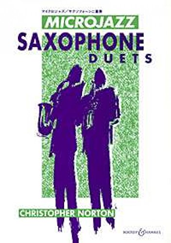 Microjazz Duets: 24 pieces in popular styles. 2 saxophones. Partition d'exécution.