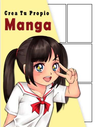 Crea Tu Propio Manga: 102 originales plantillas en blanco para dibujar anime Para adultos, adolescentes y niños