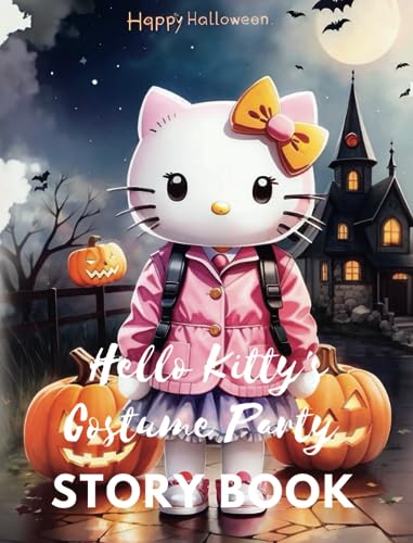 Hello Kitty's Costume Party story book: Join Hello Kitty and her friends as they plan and prepare for a fun-filled Halloween costume party, where they learn the importance of friendship and creativity
