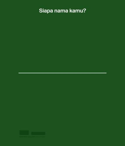 Siapa Nama Kamu? Art in Singapore since the 19th Century