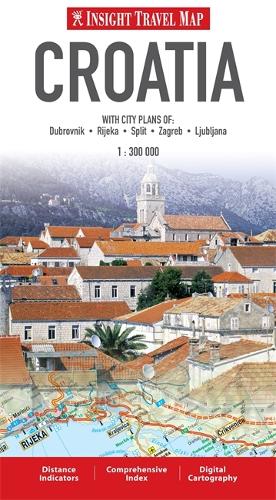 Insight Guides Travel Map Croatia