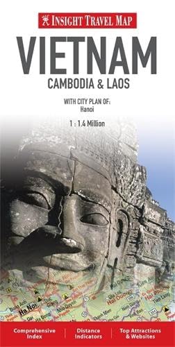 Insight Travel Maps: Vietnam, Cambodia & Laos