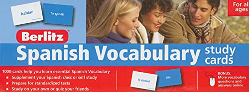 Berlitz: Spanish Vocabulary Study Cards