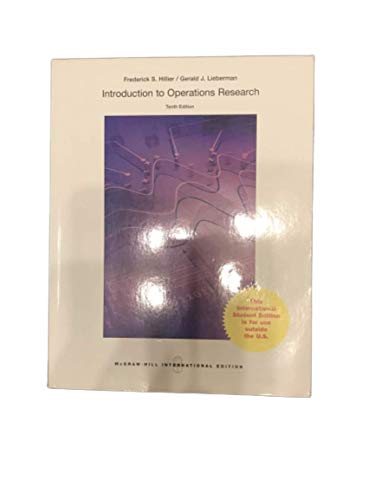 Introduction to Operations Research
