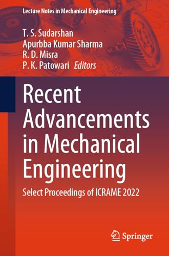 Recent Advancements in Mechanical Engineering