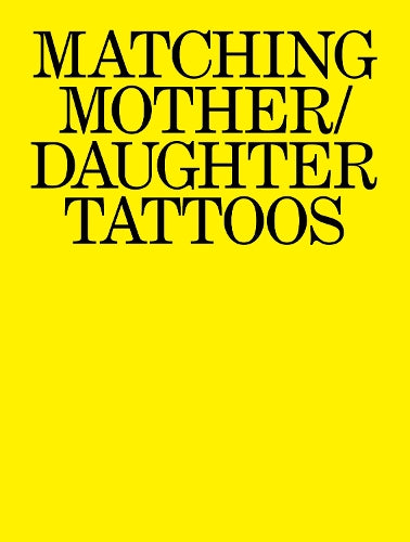 Matching Mother/Daughter Tattoos
