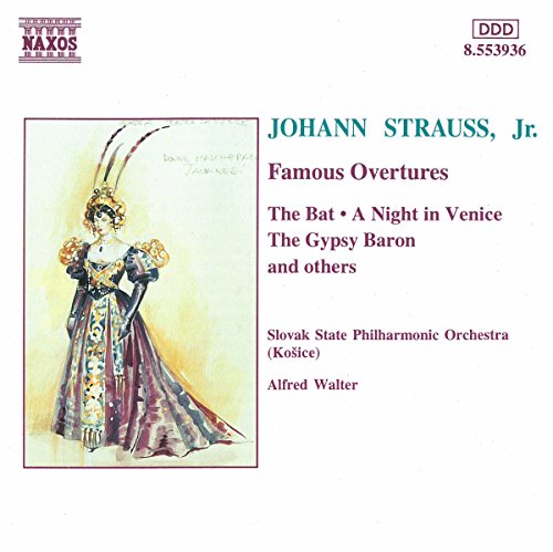 Johann Strauss Jr. Famous Overtures: The Bat, A Night in Venice, The Gypsy Baron and others.