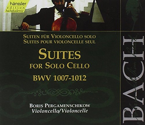 Bach: Suites for Solo Cello, BWV 1007-1012 (Edition Bachakademie Vol 120) /Pergamenschikow