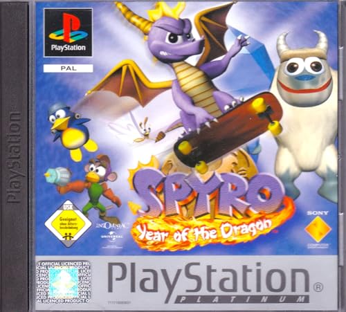 Spyro 3: Year of the Dragon (PS1 Platinum)